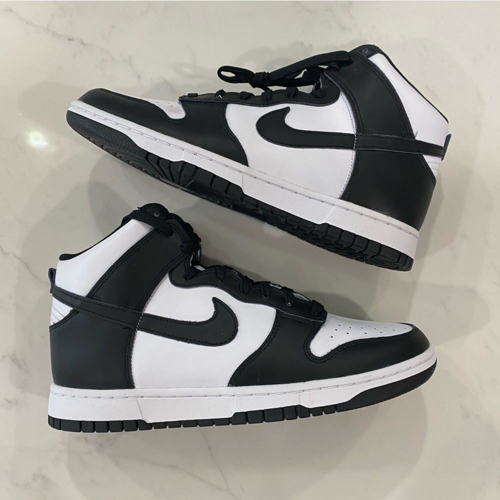 Nike Dunk Hi retro Pandas sz 10 DS - Picture 2 of 16